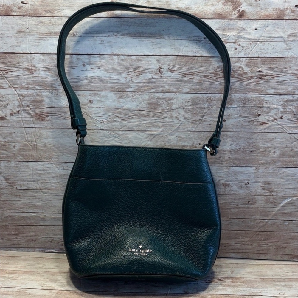 Kate Spade Dark Green Shoulder Bag - Picture 2 of 15